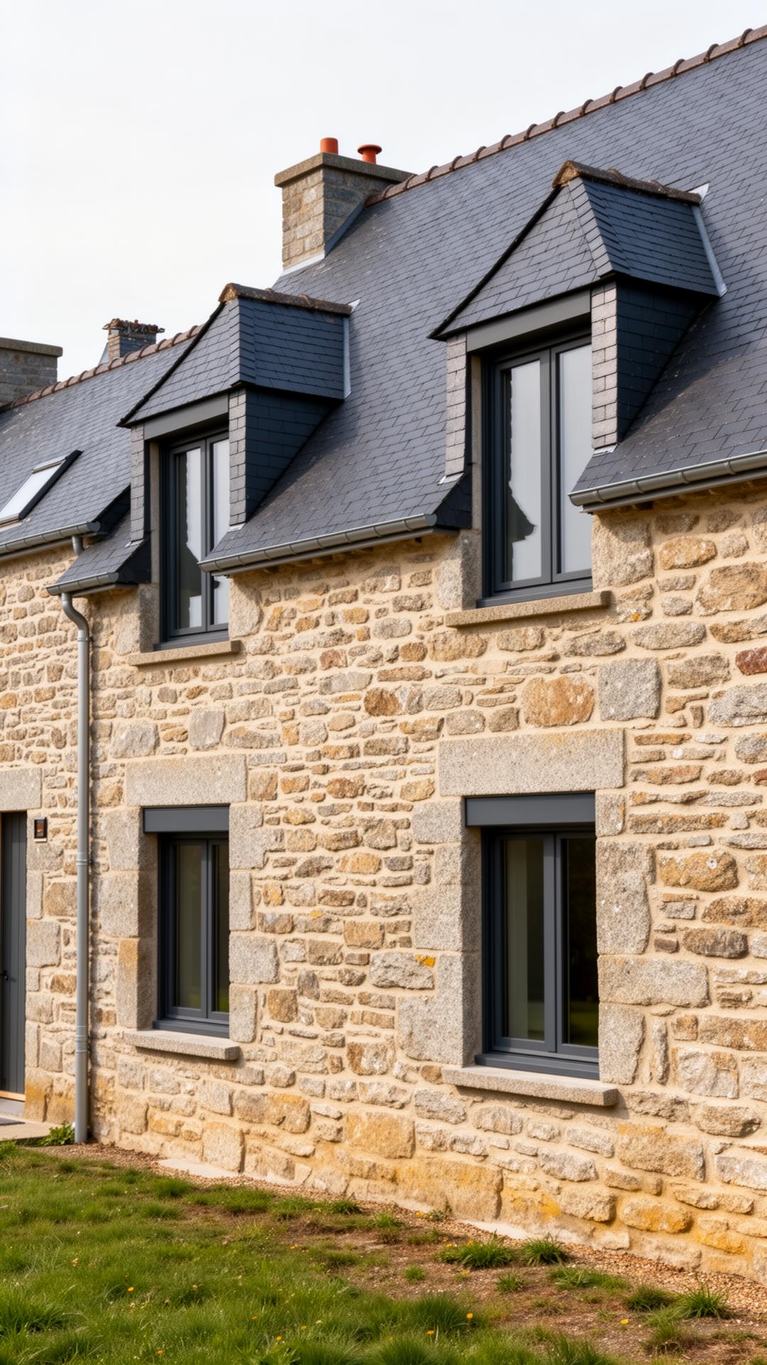 Chantier de rénovation complète maison en pierre